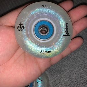 Mother of Pearl Luminous Roller Skate Wheels